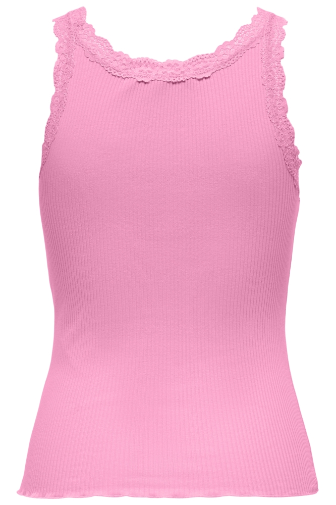 ONLSARA SHARAI LACE TANK TOP JRS NO 15345994 Begonia Pink